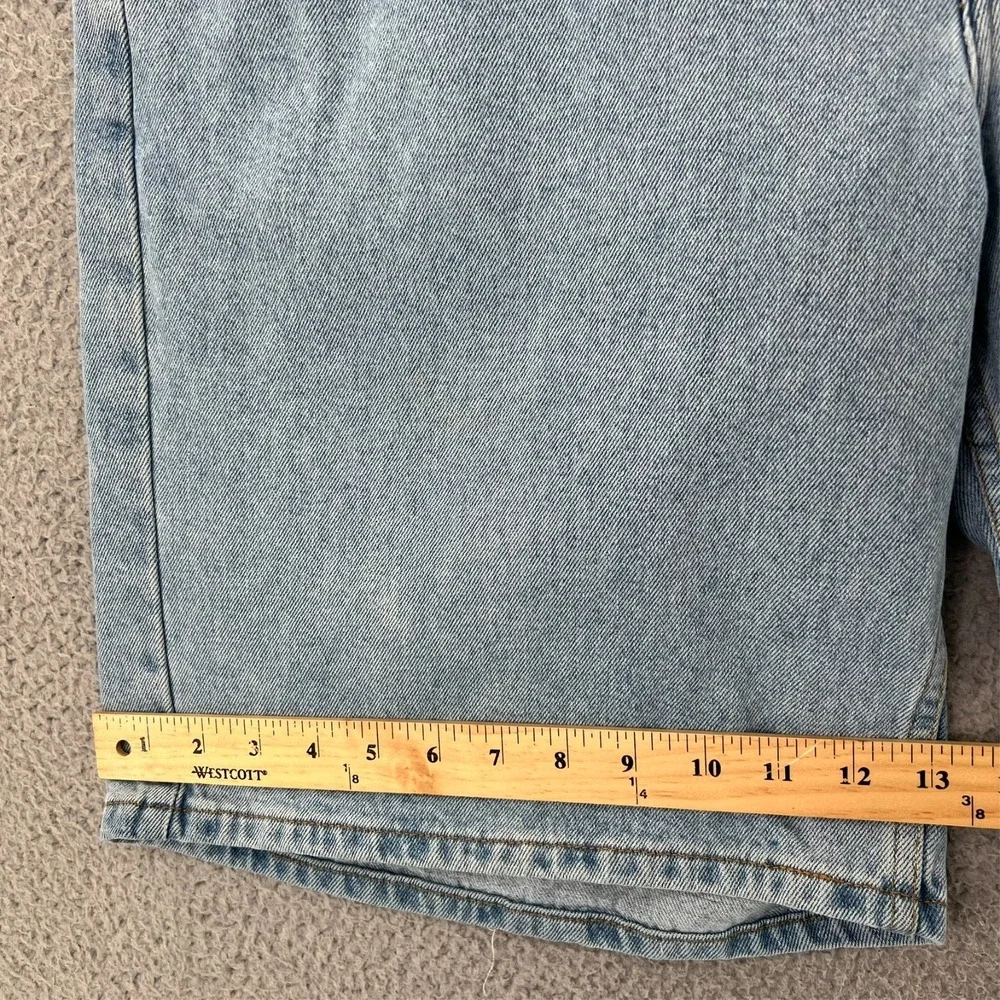 VTG Levi's 550 Relaxed Fit‎ Blue Denim Jean Shorts Men's 40 (Fits 38x10) 90s USA